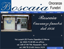 Tablet Screenshot of boscaia.com
